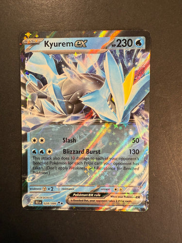 Kyurem ex - 028/086 Ultra Rare - Pokemon Black Bolt