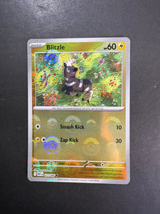 Blitzle - 031/086 Pokeball Holo Rare - Pokemon White Flare