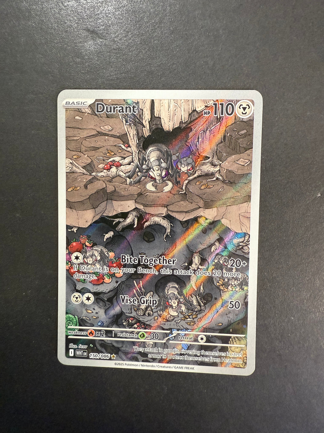Durant - 150/086 Ultra Rare - Pokemon White Flare