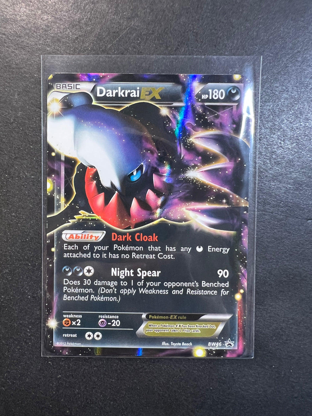 is darkrai a rare pokemon card Darkrai EX