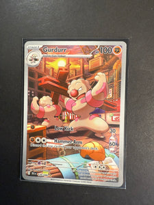 Gurdurr - 126/086 Ultra Rare Holo - Pokemon Black Bolt