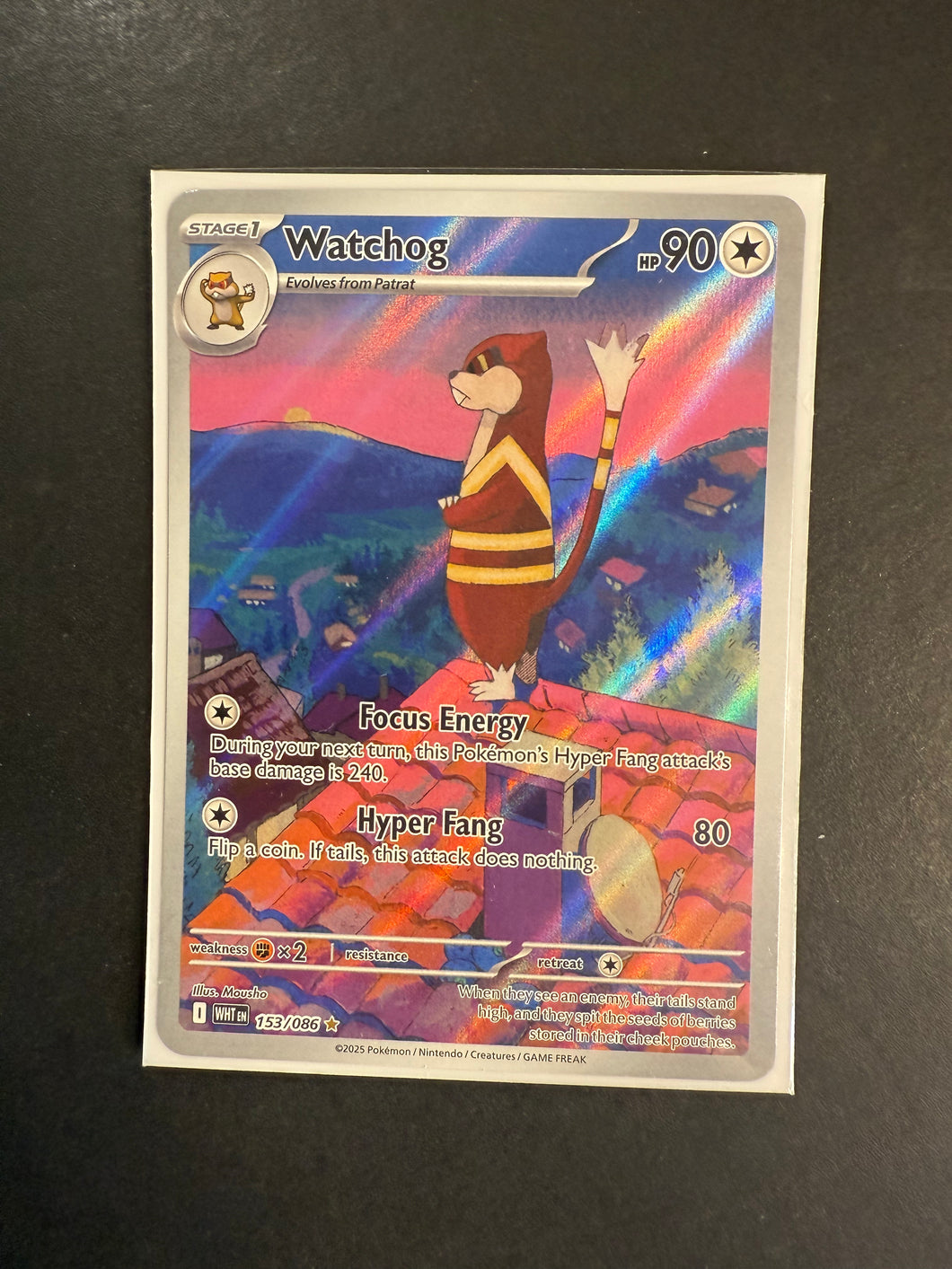 Watchog - 153/086 Ultra Rare Holo - Pokemon White Flare