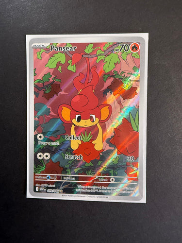 Pansear - 099/086 Ultra Rare Holo - Pokemon White Flare