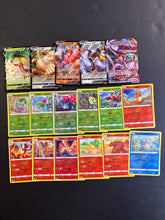 Load image into Gallery viewer, Pokemon GO Complete Reverse Holo Card Set - 58 Cards + 5 Ultra Rare V &amp; VMax Cards!