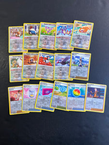 Pokemon GO Complete Reverse Holo Card Set - 58 Cards + 5 Ultra Rare V & VMax Cards!
