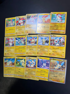 Pokemon Minun & Plusle Card Lot - 15 Cards - Rare, Reverse Holo & Vintage Sets!