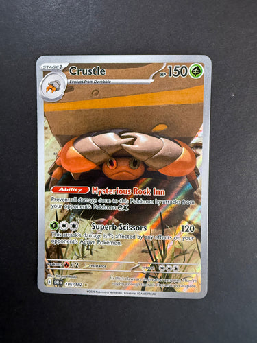 Crustle - 186/182 Ultra Rare Holo - Destined Rivals