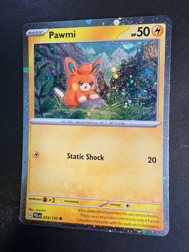 Pawmi - 074/193 Holo Rare Promo - Paldea Evolved