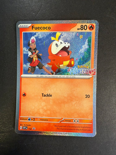 Fuecoco - SVP 192 Holo Rare Promo - Pokemon Horizons