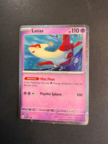 Latias - SVP 139 Holo Rare Promo - Stellar Crown