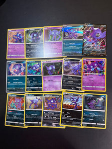 Pokemon Sableye Card Lot - 15 Cards - Ultra Rare V, Reverse Holo Rare Cards!