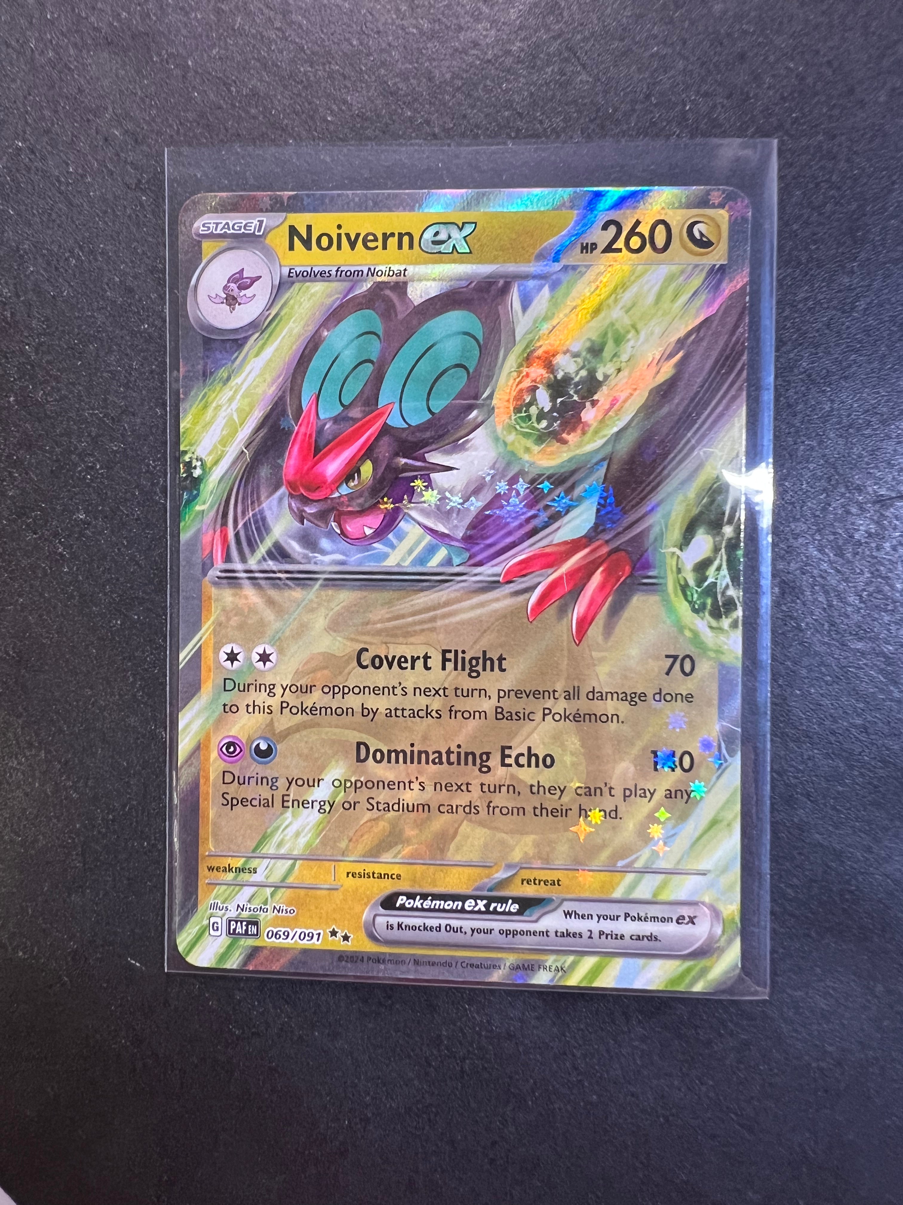 Noivern ex - 069/091 Ultra Rare - Paldean Fates JAB Games13 Noivern ex - 069/091 Ultra Rare - Paldean Fates JAB Games13