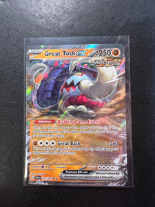 Great Tusk ex - 053/091 Ultra Rare - Paldean Fates JAB Games13 Great Tusk ex - 053/091 Ultra Rare - Paldean Fates JAB Games13