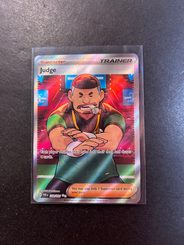 Judge - 228/091 Full Art Ultra Rare Trainer - Paldean Fates