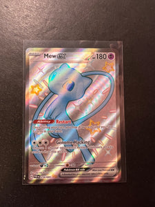 Mew ex - 216/091 Shiny Full Art Ultra Rare - Paldean Fates