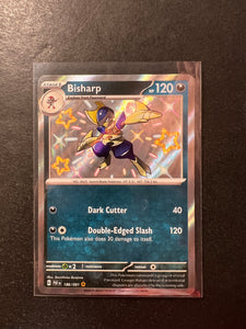 Bisharp - 186/091 Shiny Ultra Rare - Paldean Fates