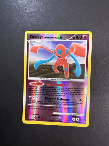 Deoxys - 25/146 Reverse Holo Rare - Pokemon Legends Awakened
