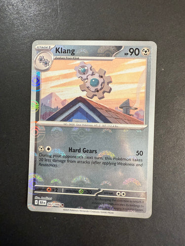 Klang - 062/086 Pokeball Reverse Holo  - Pokemon Black Bolt