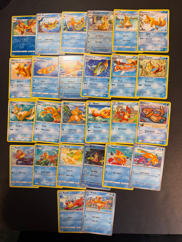 Pokemon Buizel and Floatzel Card Lot - 26 Cards - Rare, Reverse Holo & Vintage Collection!