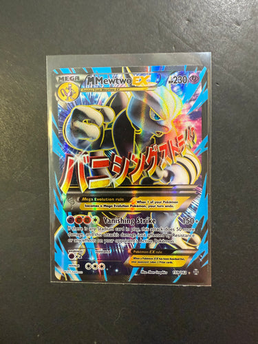 Mega M Mewtwo ex - 159/162 Full Art Ultra Rare - XY Breakthrough