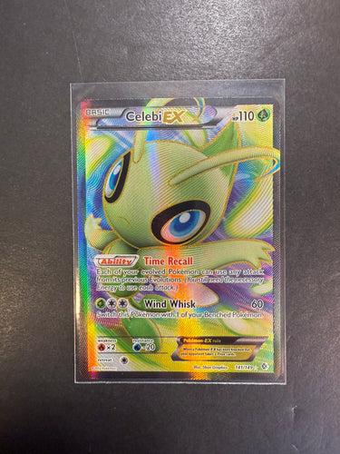 Celebi ex - 141/149 Full Art Ultra Rare - B&W Boundaries Crossed Pokemon