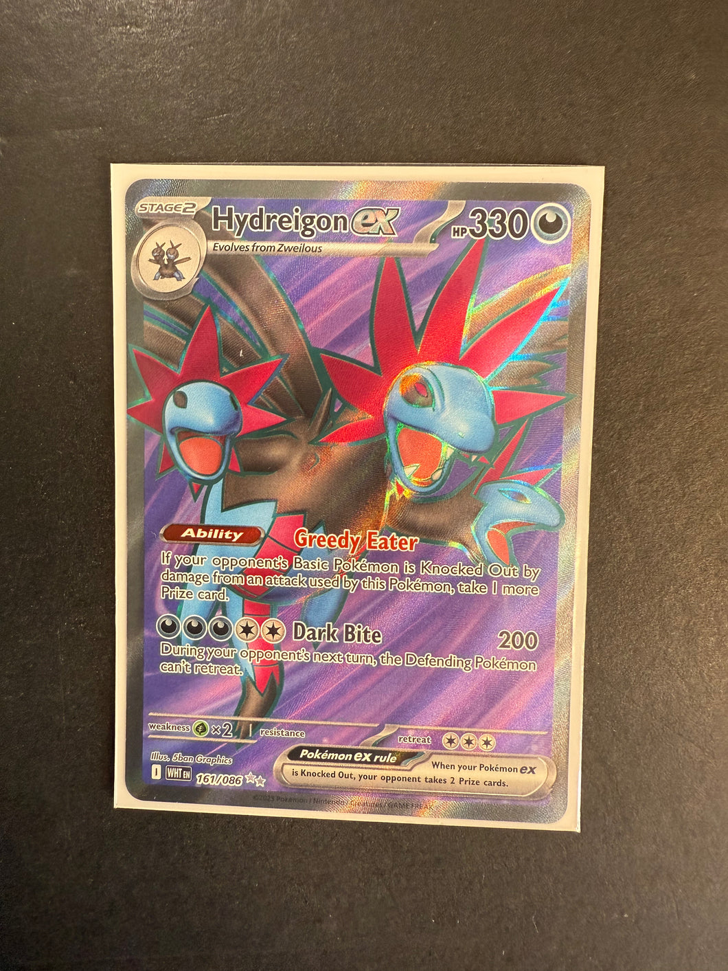 Hydreigon ex - 161/086 Full Art Ultra Rare - Pokemon White Flare
