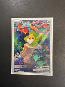 Sewaddle - 087/086 Ultra Rare Art - Pokemon White Flare
