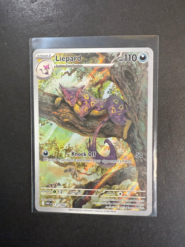 Liepard - 137/086 Ultra Rare Art - Pokemon White Flare