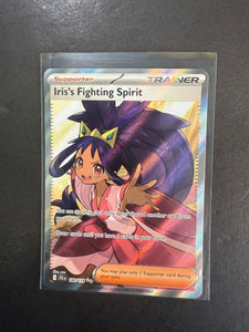 Iris’s Fighting Spirit - 180/159 Full Art Ultra Rare Trainer - Journey Together