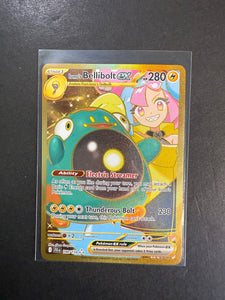 Iono’s Bellibolt ex - 188/159 Gold Full Art Secret Ultra Rare - Journey Together