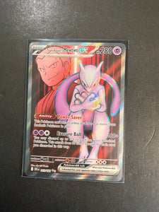 Team Rocket’s Mewtwo ex - 213/182 Full Art Ultra Rare - Destined Rivals