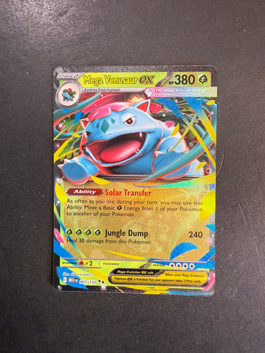 Mega Venusaur ex - 003/132 Ultra Rare - Mega Evolution