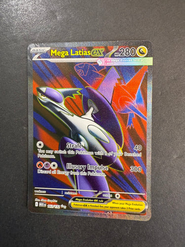 Mega Latias ex - 163/132 Full Art Ultra Rare - Mega Evolution