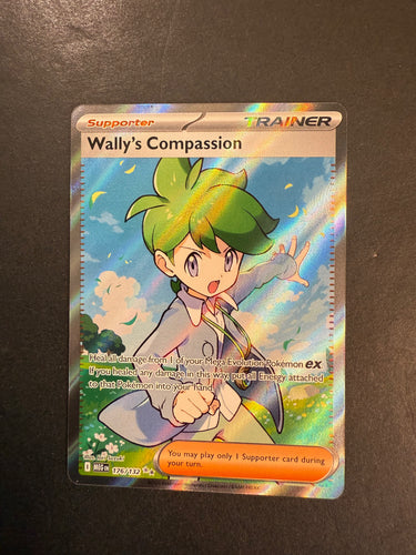Wally’s Compassion - 176/132 Full Art Ultra Rare Trainer - Mega Evolution