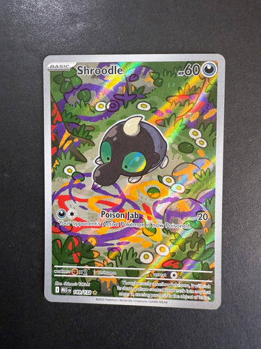 Shroodle - 149/132 Ultra Rare Art - Mega Evolution