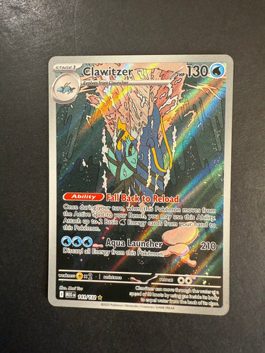 Clawitzer - 141/132 Ultra Rare Art - Mega Evolution