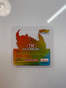 Flareon - 136/151 Pokemon Lamincards