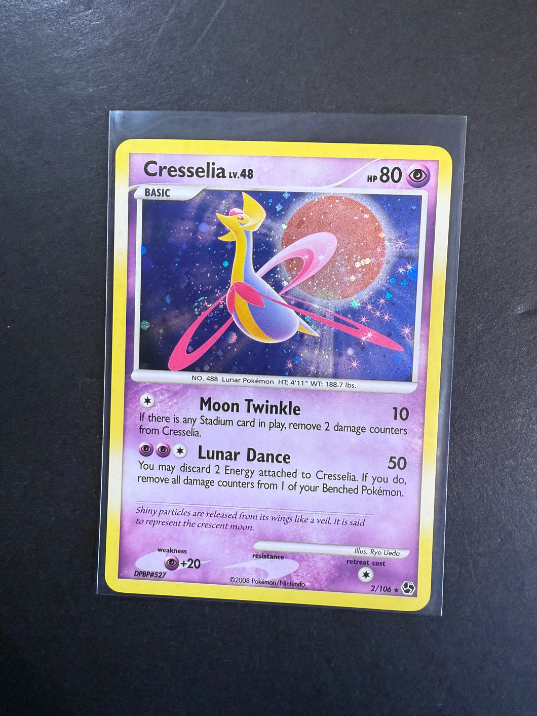 Cresselia - 2/106 Holo Rare - Pokemon Great Encounters