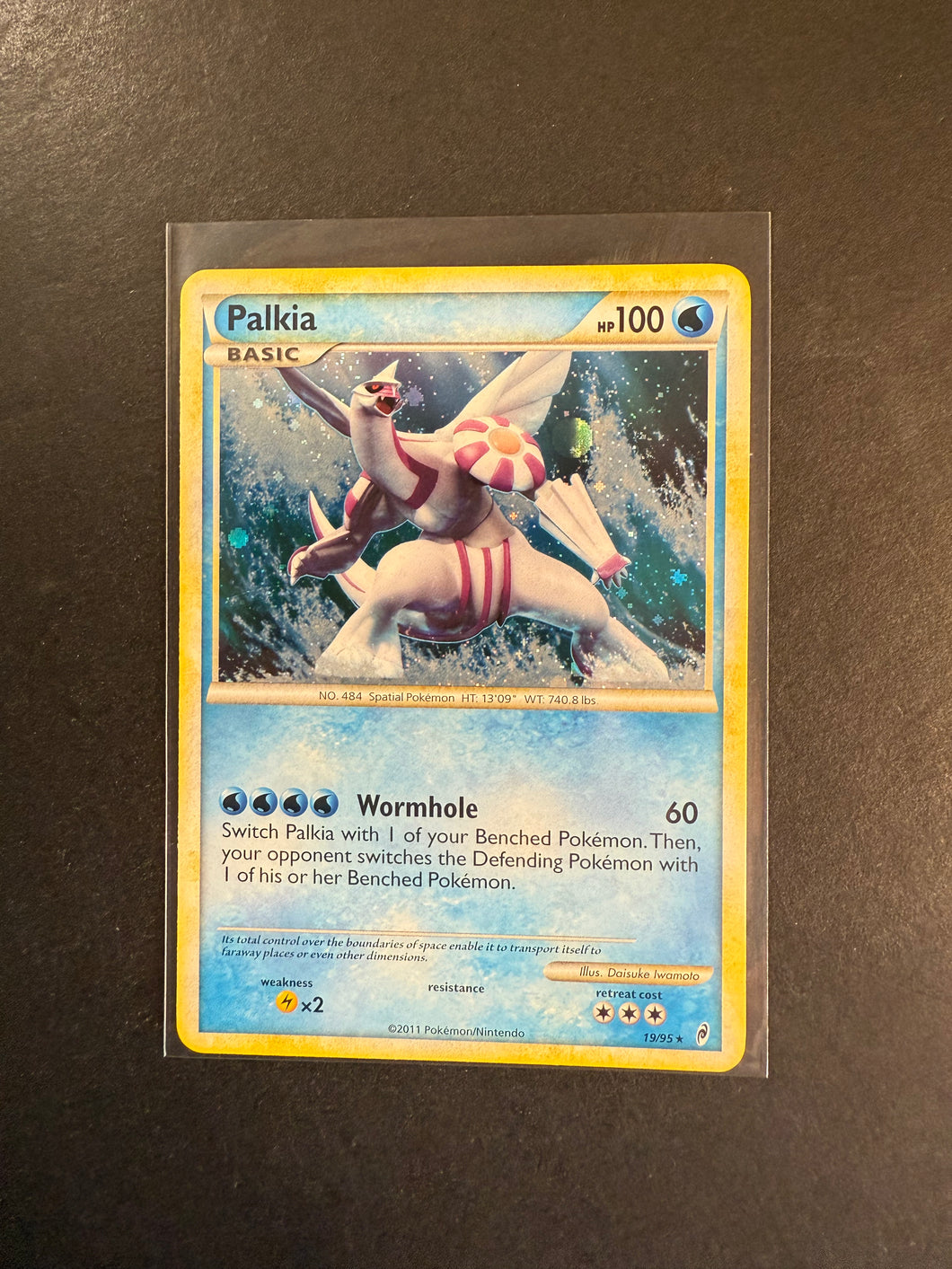 Palkia - 19/95 Holo Rare - Call of Legends