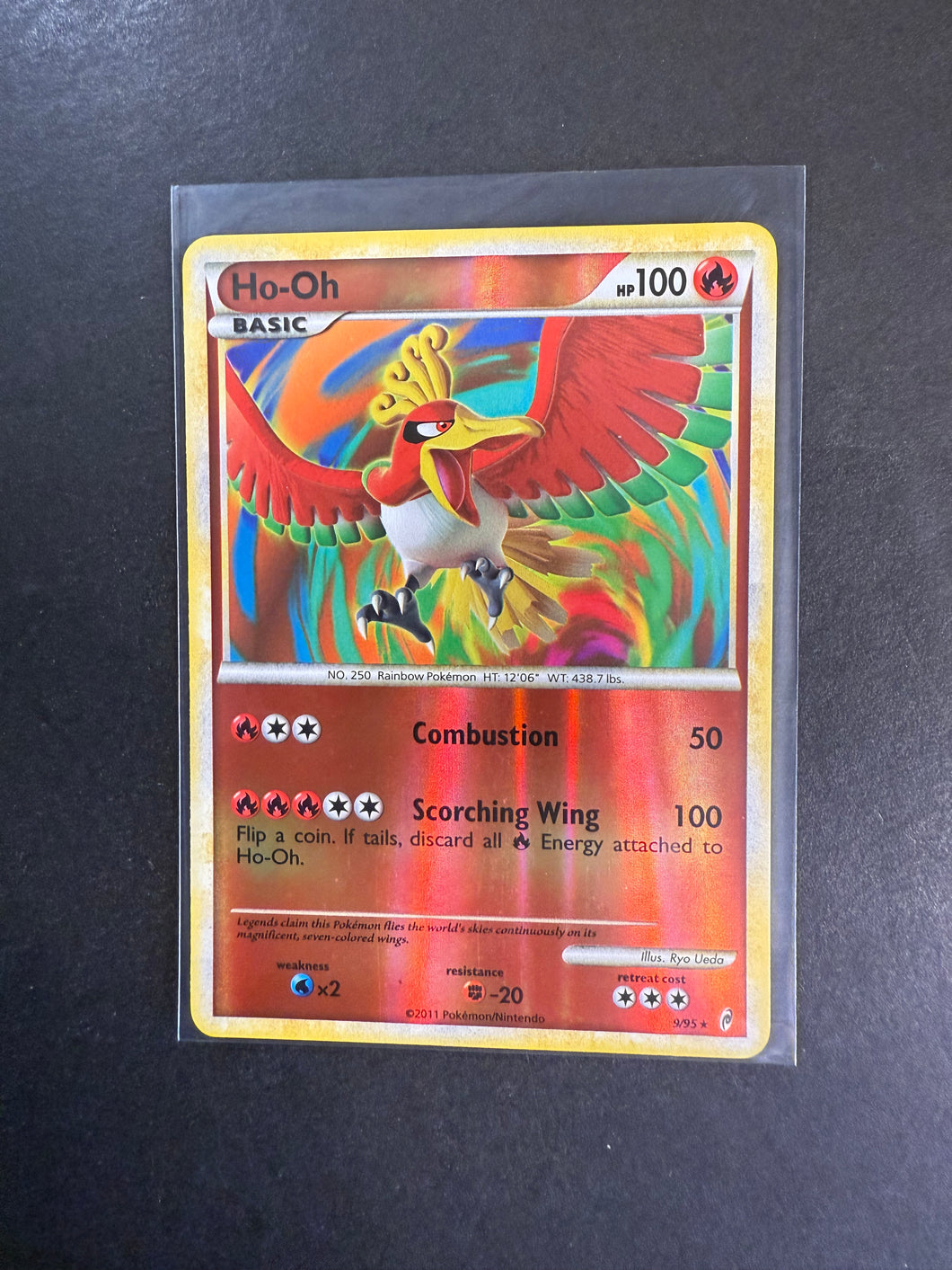 Ho-Oh - 9/95 Reverse Holo Rare - Call of Legends