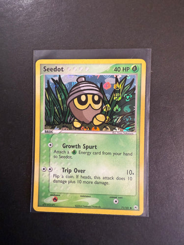 Seedot - 71/101 Reverse Holo - EX Hidden Legends