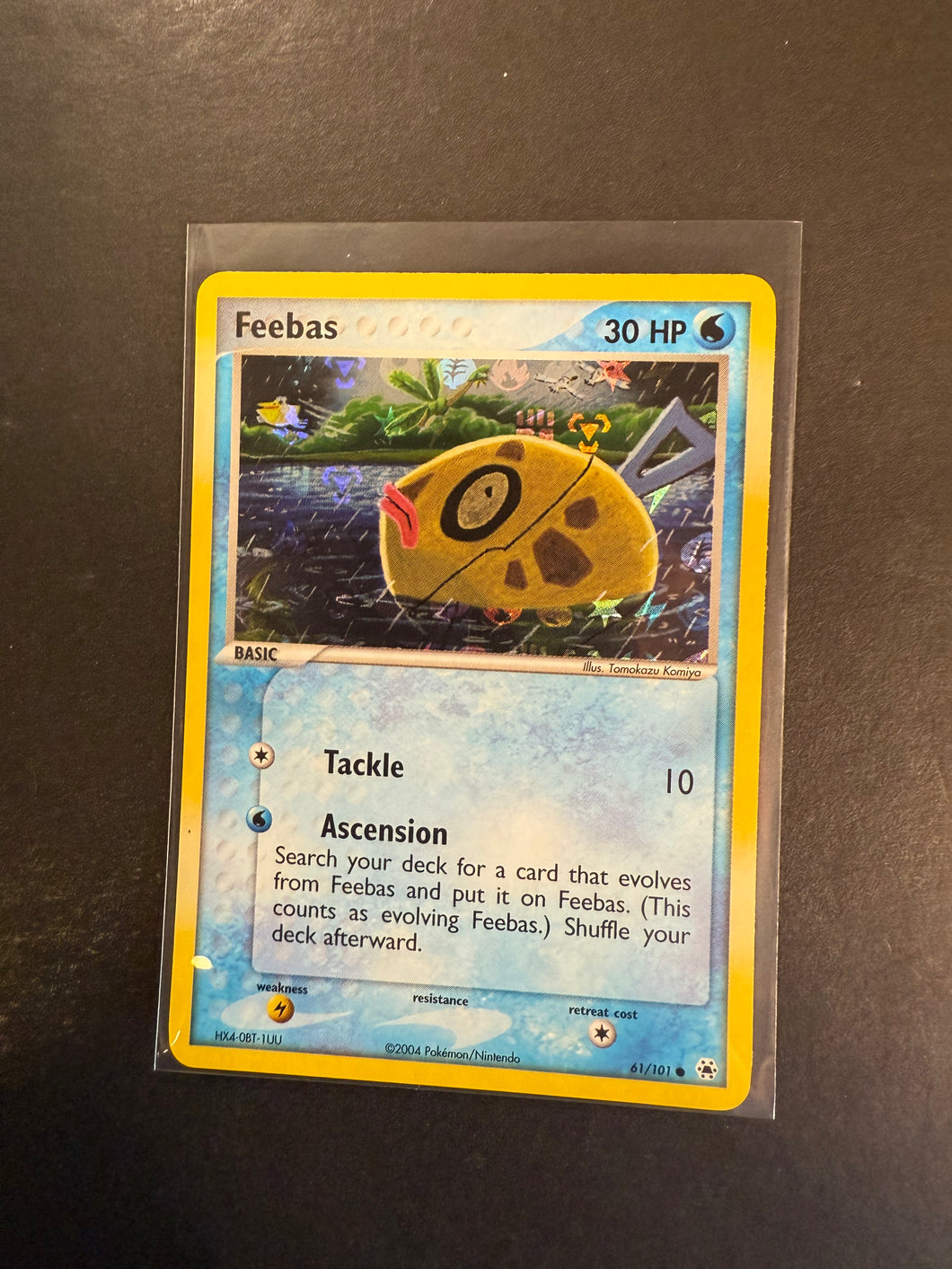 Feebas - 61/101 Reverse Holo - EX Hidden Legends