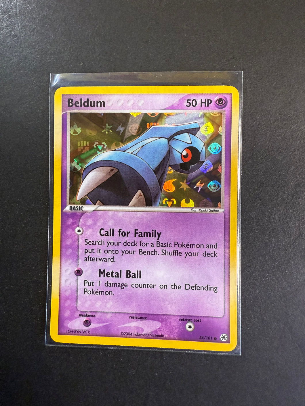 Beldum - 54/101 Reverse Holo - EX Hidden Legends