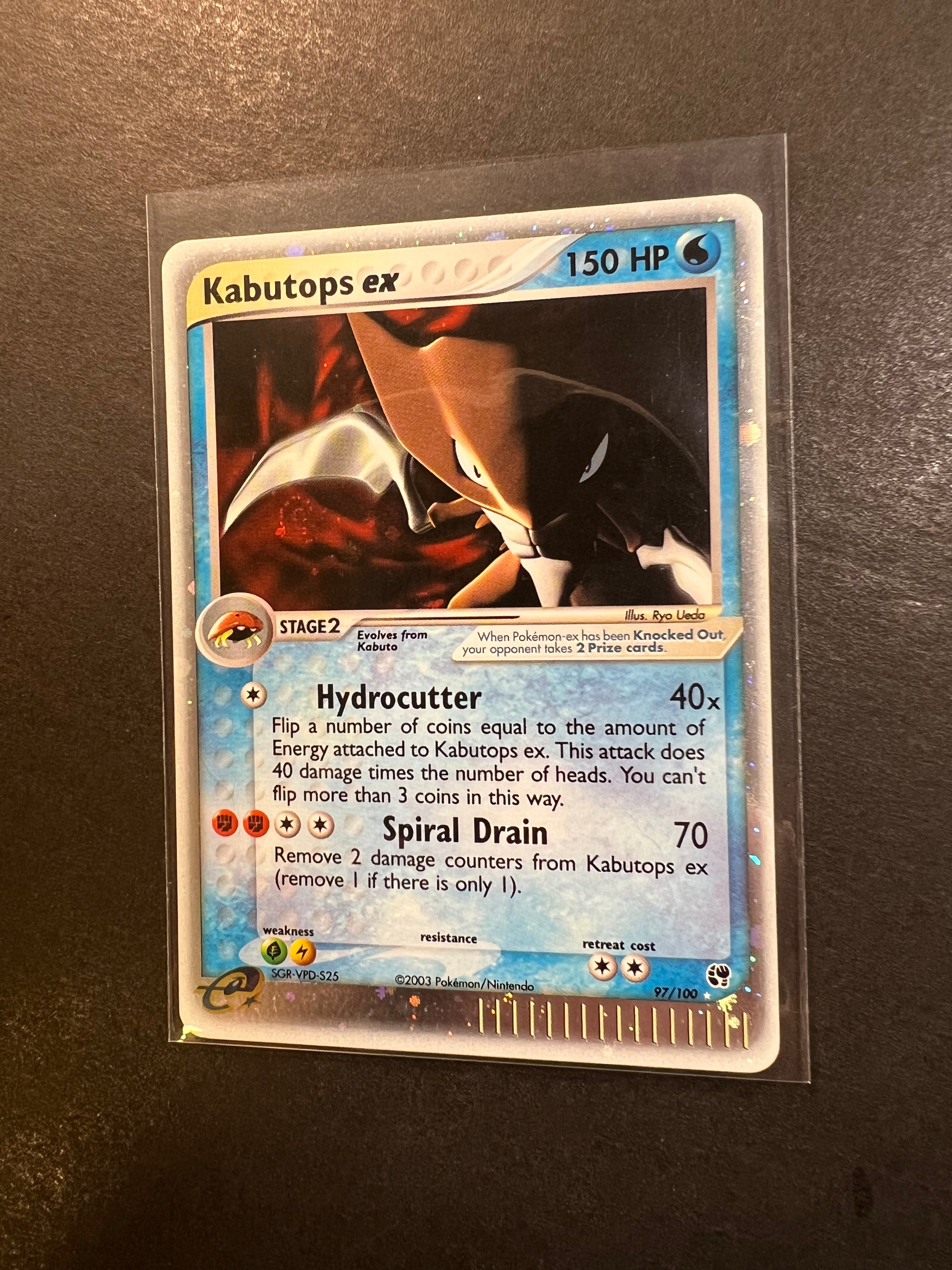 Kabutops ex 150 HP ポケモンカード Kabutops ex 150 HP ポケモンカード Kabutops ex 150 HP