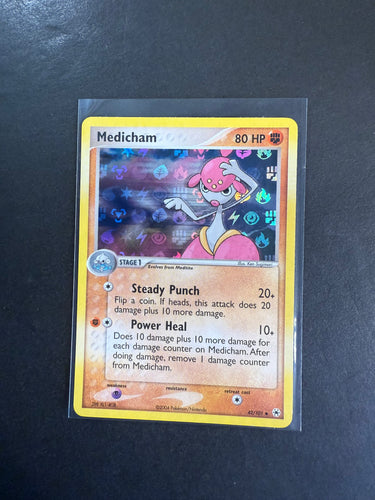 Medicham - 42/101 Reverse Holo - EX Hidden Legends