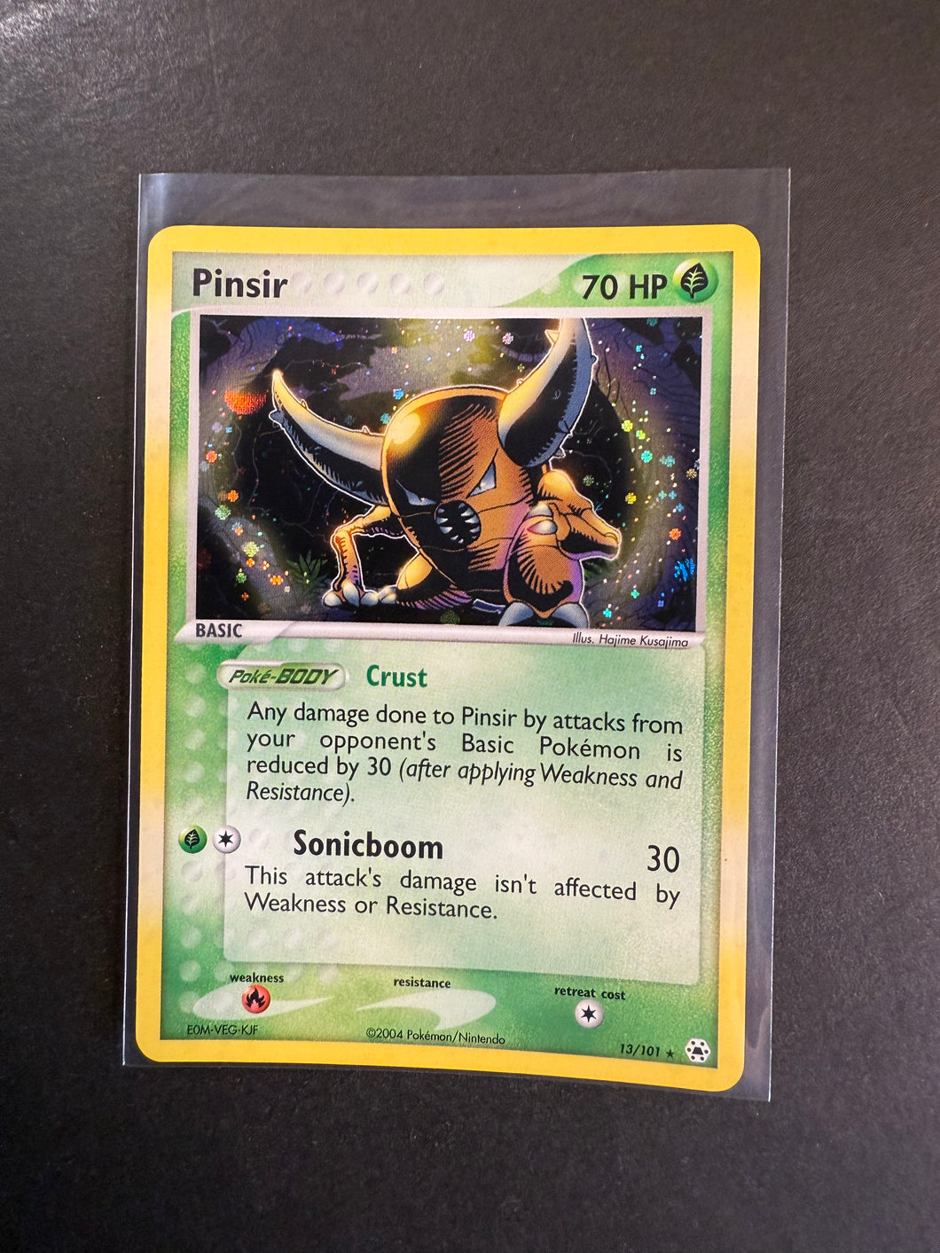 Pinsir - 13/101 Holo Rare - EX Hidden Legends