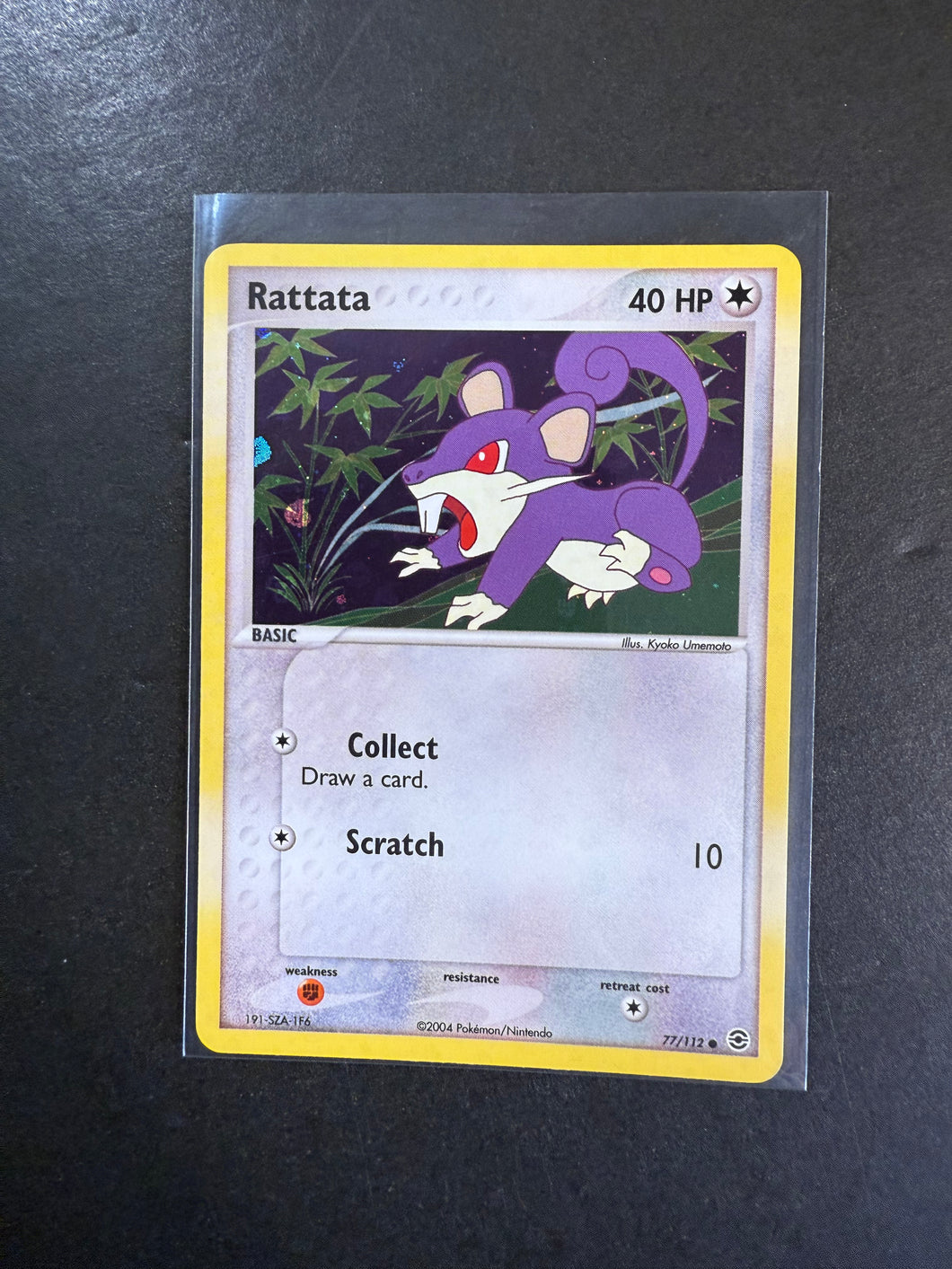 Rattata - 77/112 Reverse Holo - EX Fire Red Leaf Green