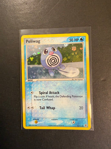 Poliwag - 75/112 Reverse Holo - EX Fire Red Leaf Green