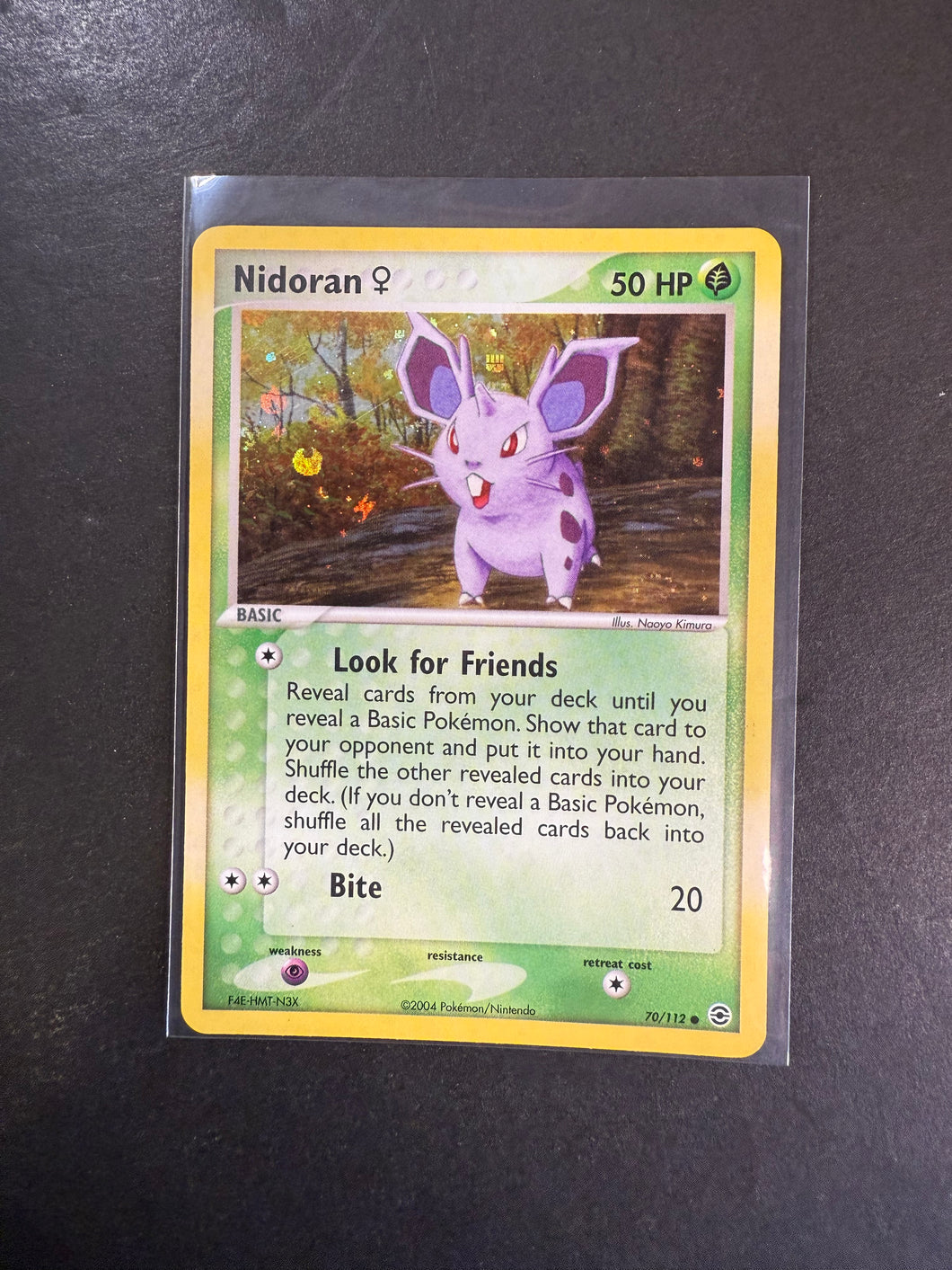Nidoran - 70/112 Reverse Holo - EX Fire Red Leaf Green
