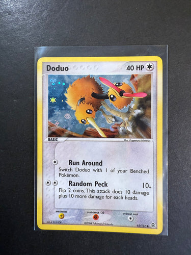 Doduo - 62/112 Reverse Holo - EX Fire Red Leaf Green